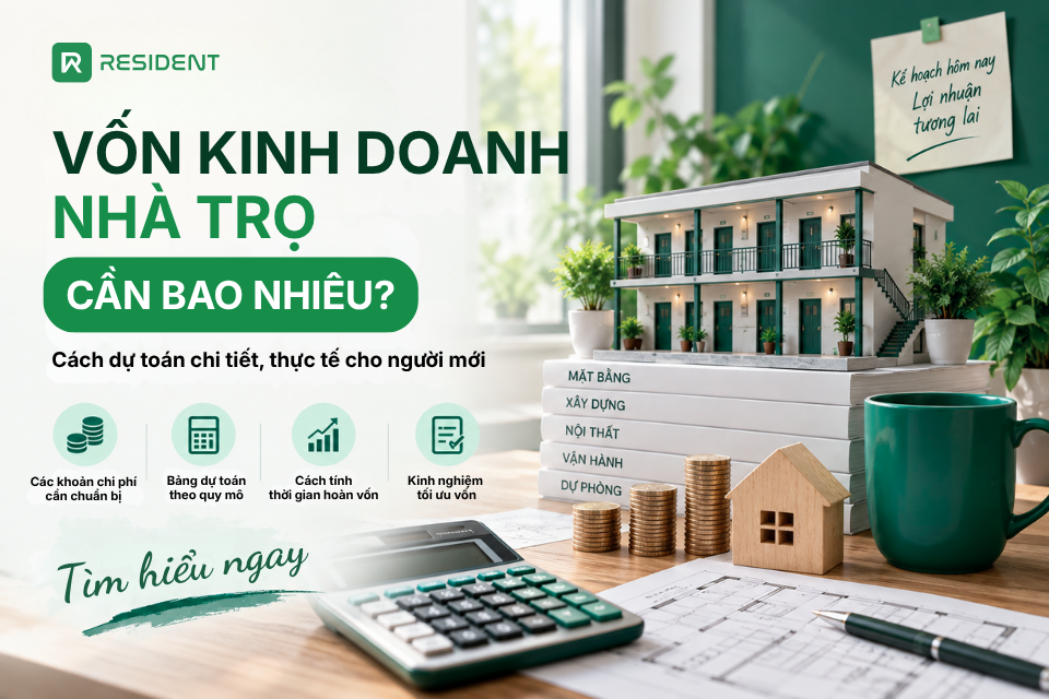 Vốn kinh doanh nhà trọ cần bao nhiêu?