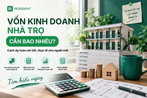 Vốn kinh doanh nhà trọ cần bao nhiêu?
