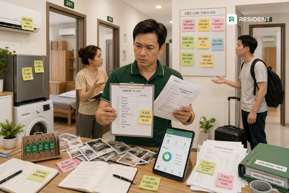 Khi nào chủ nhà nên dùng phần mềm quản lý tài sản cho thuê?