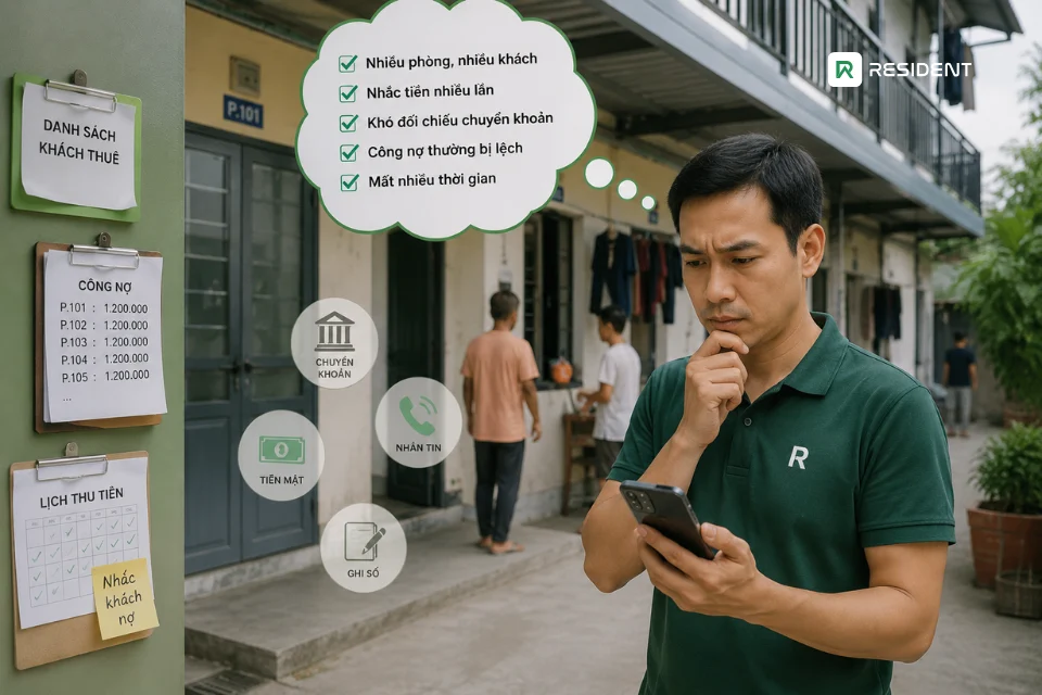 Khi nào chủ trọ nên thay đổi cách thu tiền phòng?