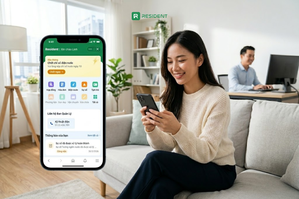Liên hệ ban quản lý thuận tiện hơn