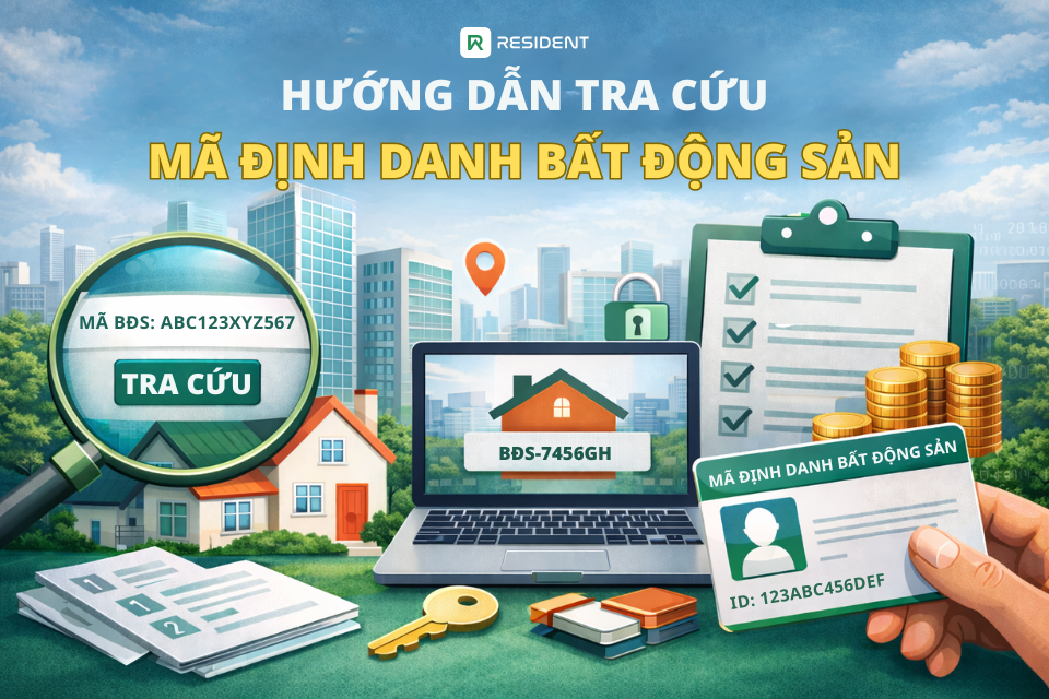 Hướng dẫn tra cứu mã định danh bất động sản