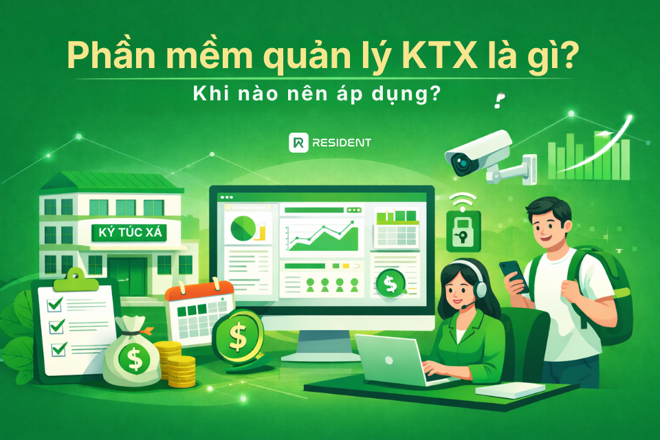 phần mềm quản lý ký túc xá là gì? Khi nào nên áp dụng?