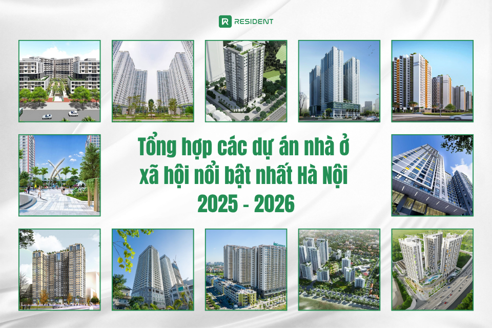 Tổng hợp các dự án nhà ở xã hôi nổi bật nhất Hà Nội 2025-2026