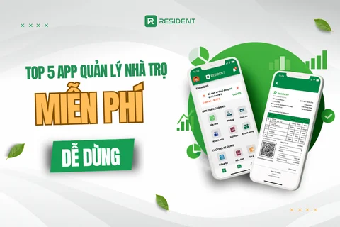 App quản lý nhà trọ miễn phí, dễ dùng