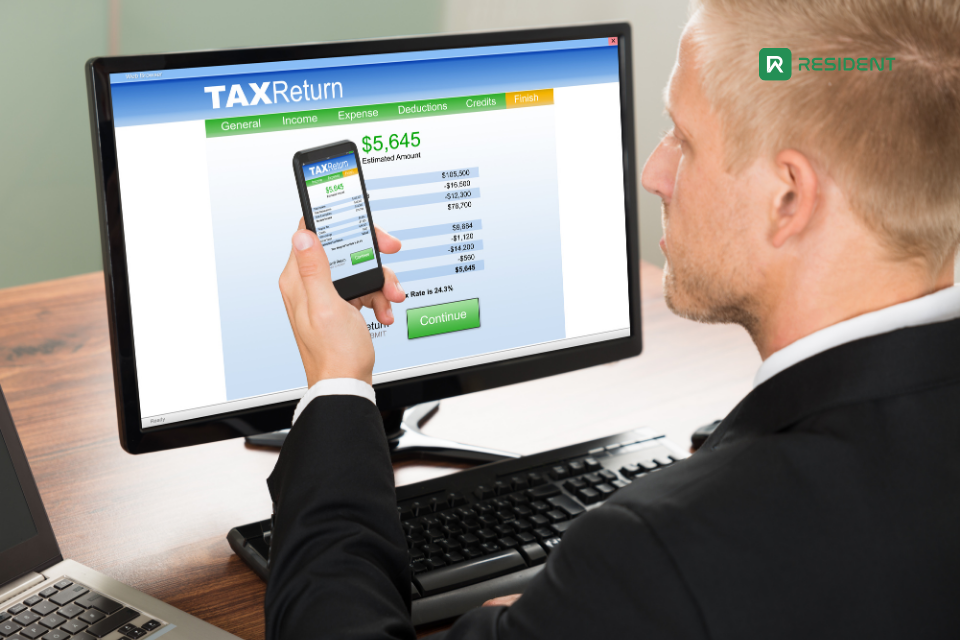 Quy trình khai thuế cho thuê nhà online