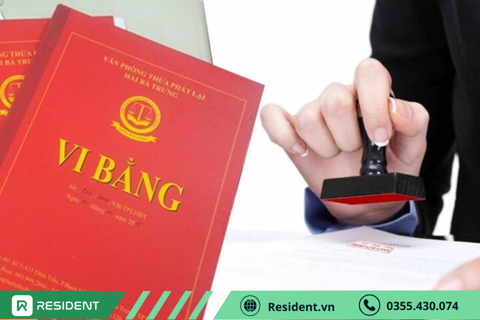 Quy trình mua nhà vi bằng