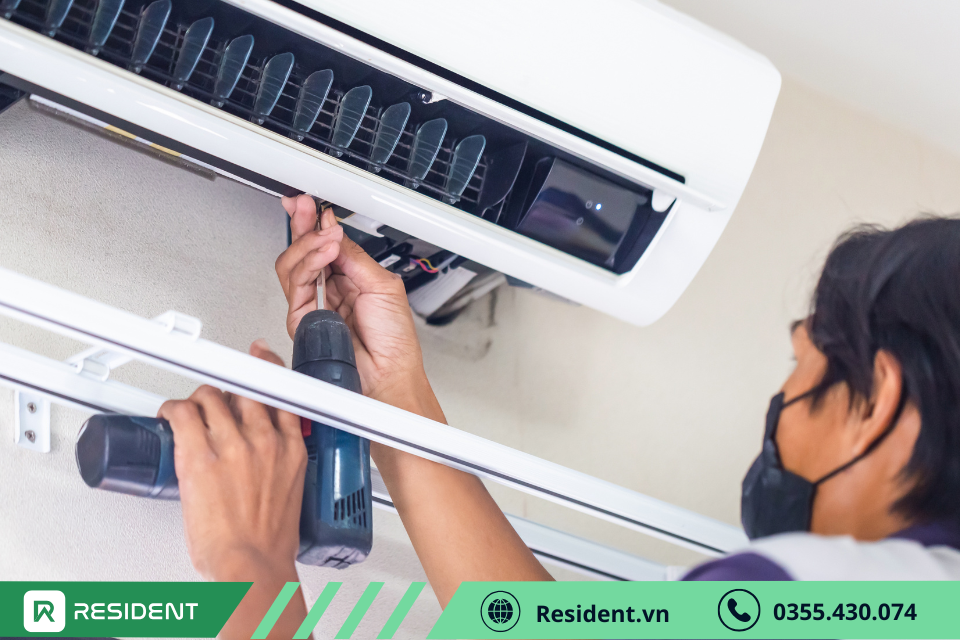 Chuẩn bị trước khi bảo dưỡng điều hòa nhà trọ
