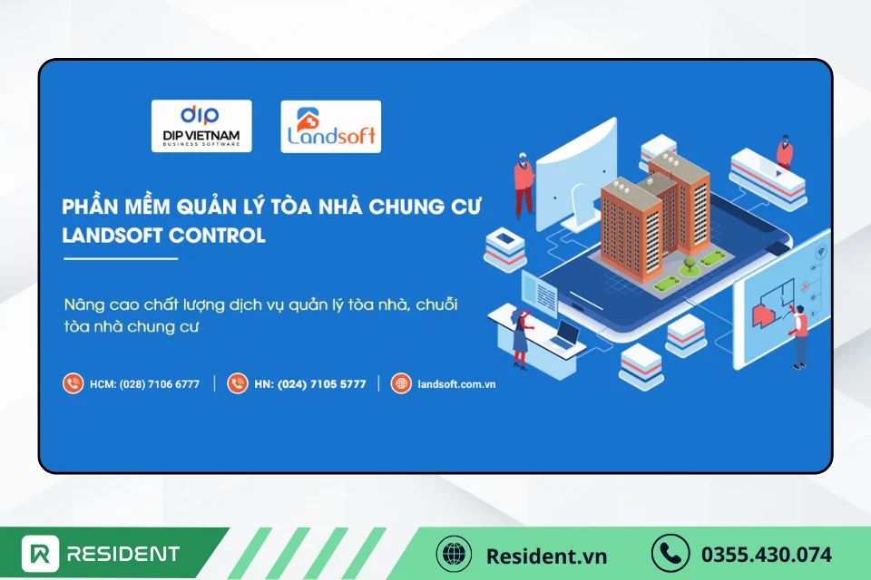 Landsoft – Phù hợp với đơn vị vận hành bất động sản chuyên sâu