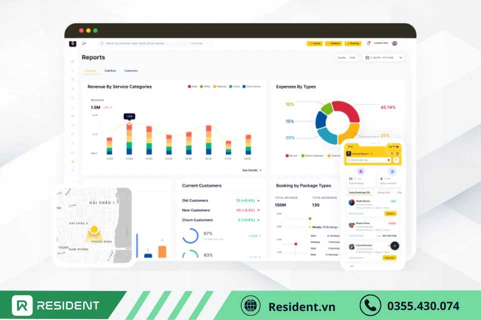 Smartos – Phù hợp với mô hình kinh doanh bất động sản linh hoạt