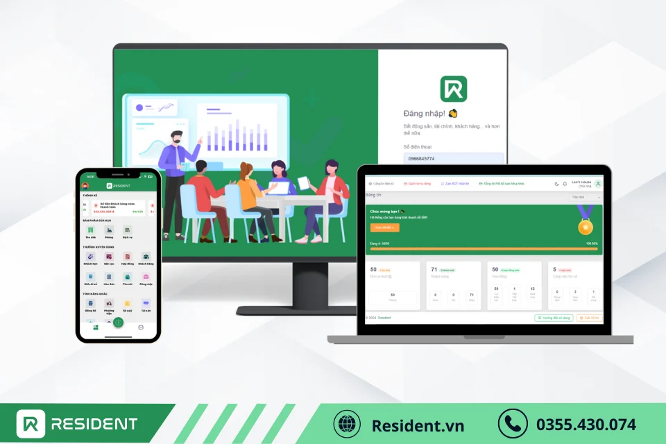 Resident – Phù hợp với nhu cầu quản lý tổng thể và tự động hóa