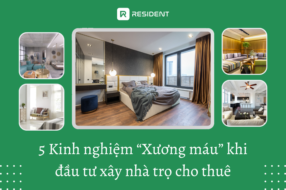 5 kinh nghiệm xương máu khi đầu tư xây nhà trọ cho thuê