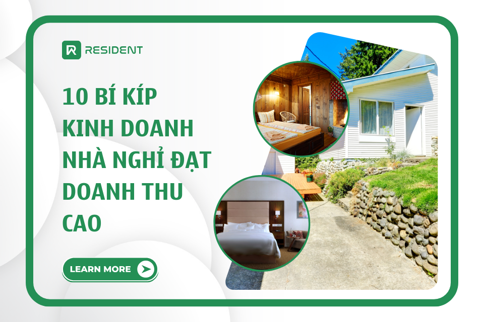 10 bí kíp kinh doanh nhà nghỉ đạt doanh thu cao