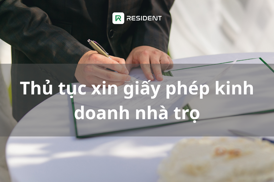 Thủ tục xin giấy phép kinh doanh nhà trọ