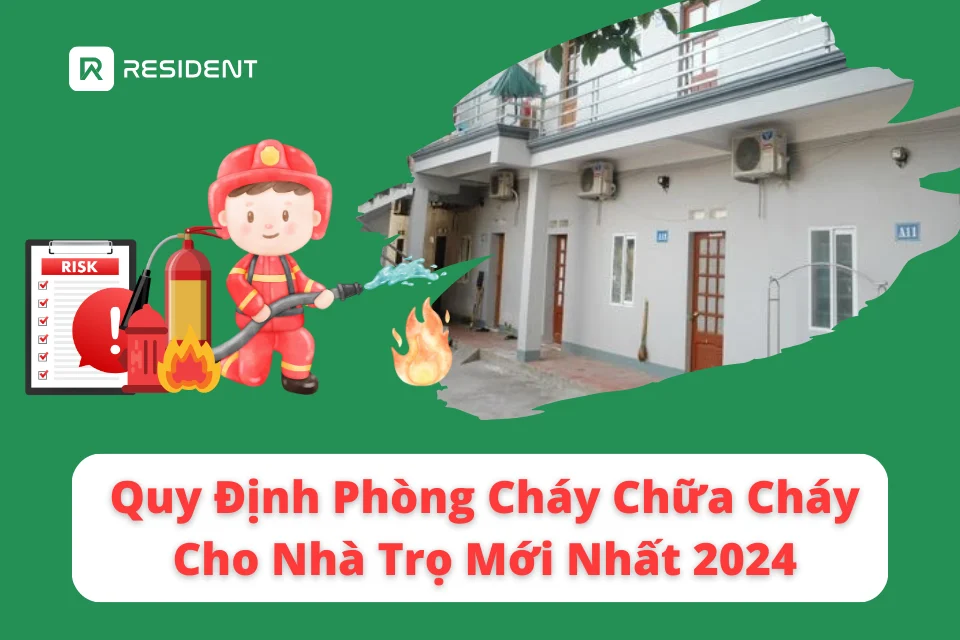 Quy định phòng cháy chữa cháy cho nhà trọ mới nhất 2024