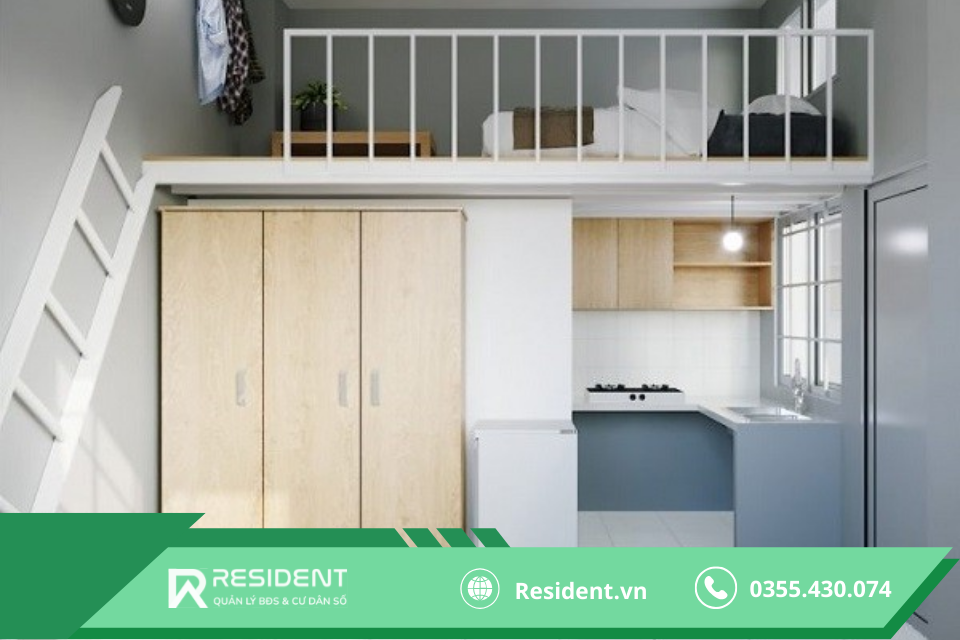 Căn phòng tối giản về nội thất