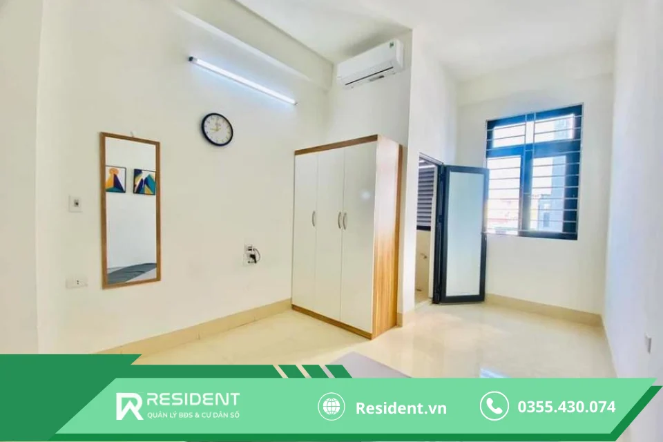 Thiết kế phòng trọ 15m2 với phòng khép kín và cửa sổ