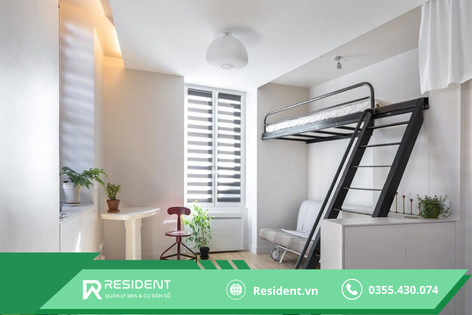 Tận dụng không gian và lối đi một cách tối ưu sẽ giúp căn phòng trở nên thoáng đãng hơn