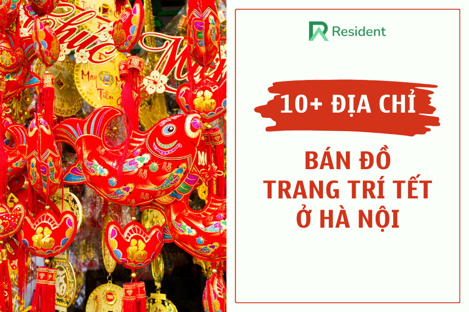 10 địa chỉ bán đồ trang trí tết giá rẻ Hà Nội