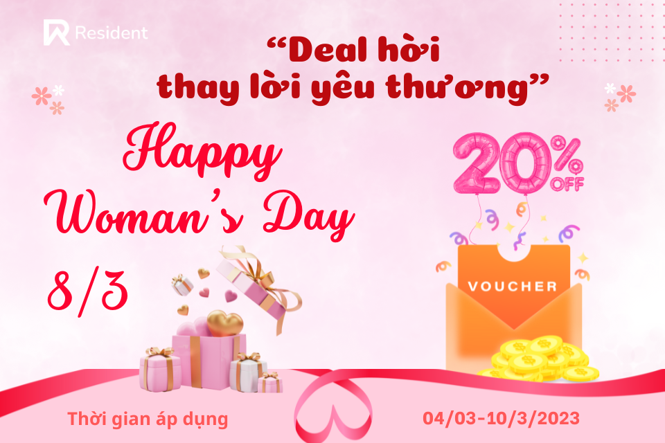 [KHUYẾN MÃI CHÀO MỪNG QUỐC TẾ PHỤ NỮ 8/3