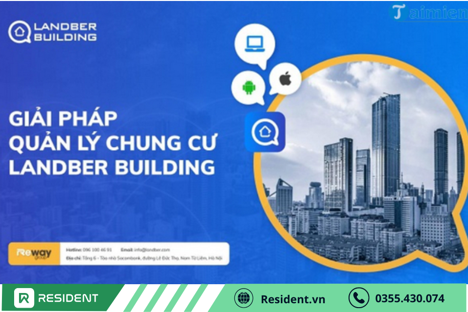 Phần mềm quản lý chung cư - Lander Building