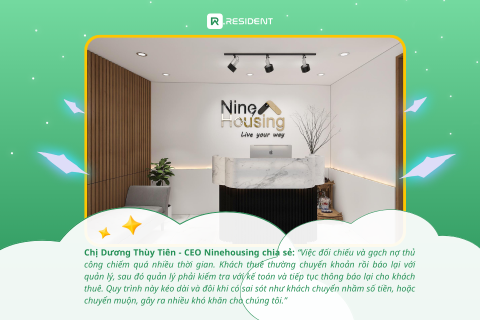 Ninehousing – Hành Trình Tối Ưu Hóa Quản Lý BĐS với Resident