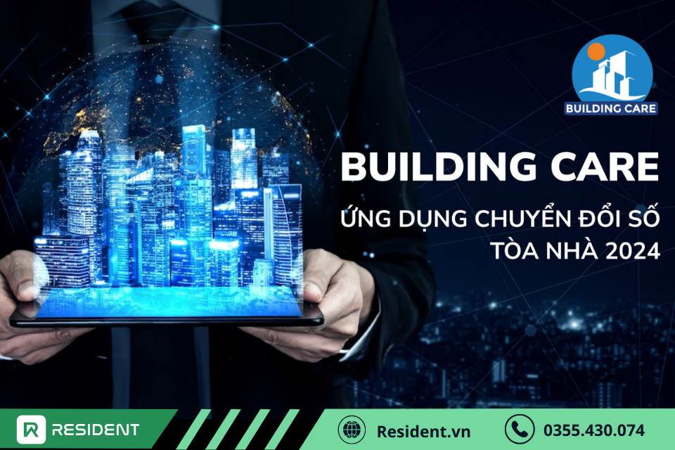 Phần mềm quản lý chung cư Building care