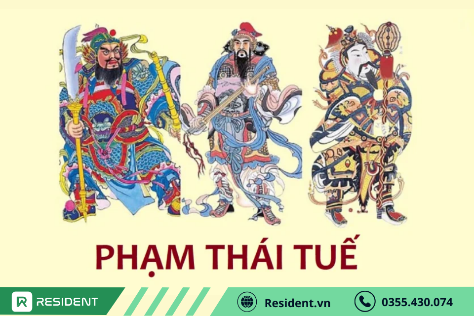 Các tuổi phạm Thái Tuế năm 2025