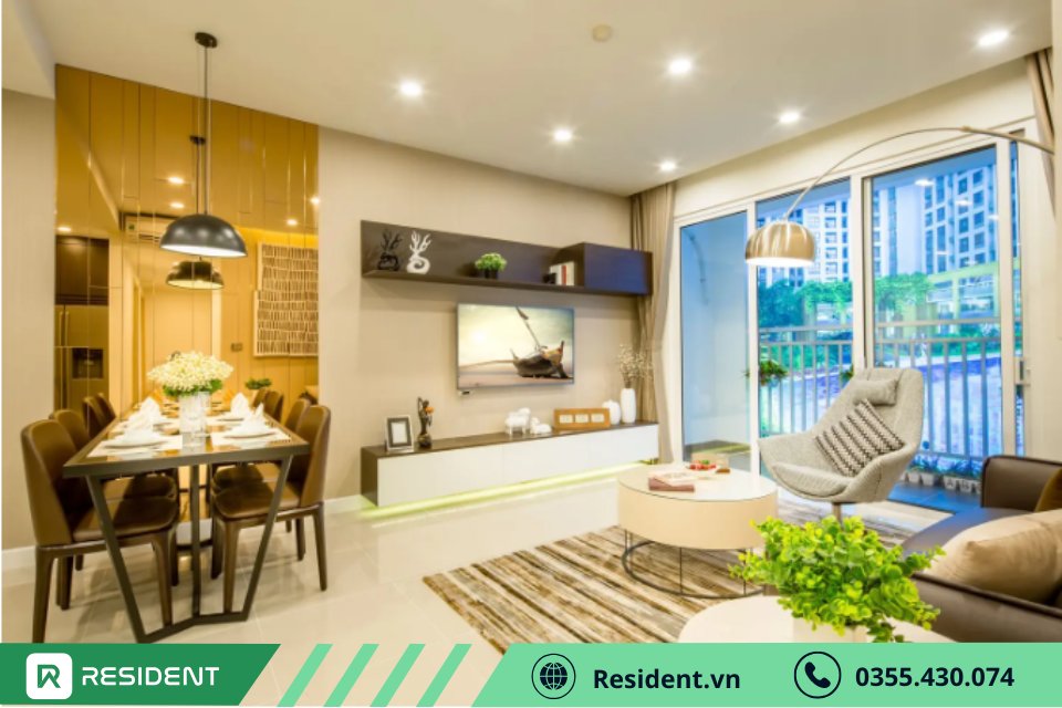 Thiết kế nội thất chung cư mini 40m2 đẹp, hiện đại