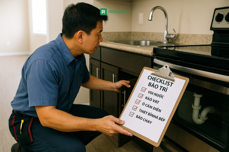 Bảo trì nhà trọ hàng tháng – kiểm tra những hạng mục dễ hỏng