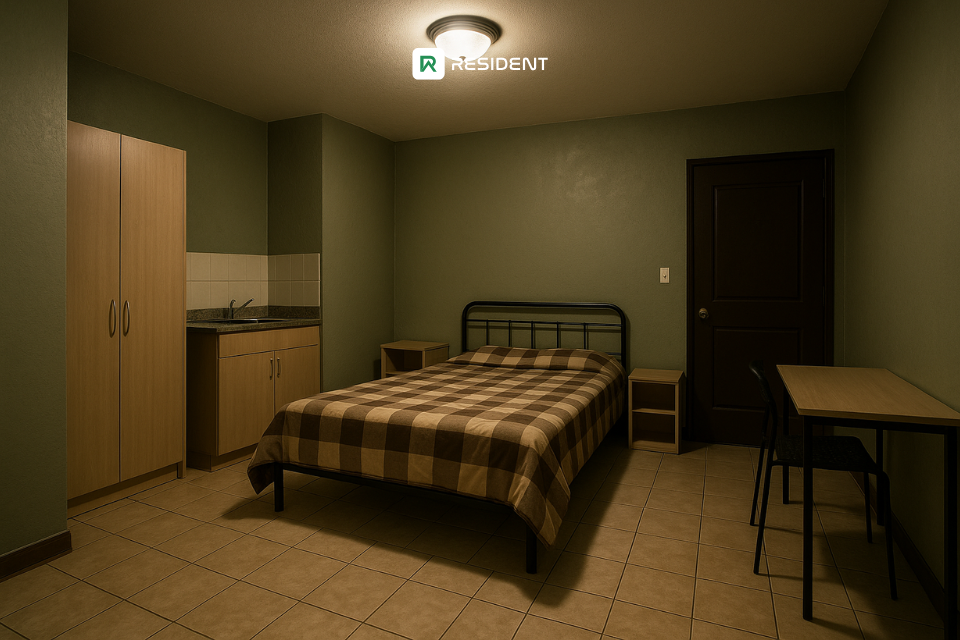 Thiếu cửa sổ hoặc giếng trời thông gió