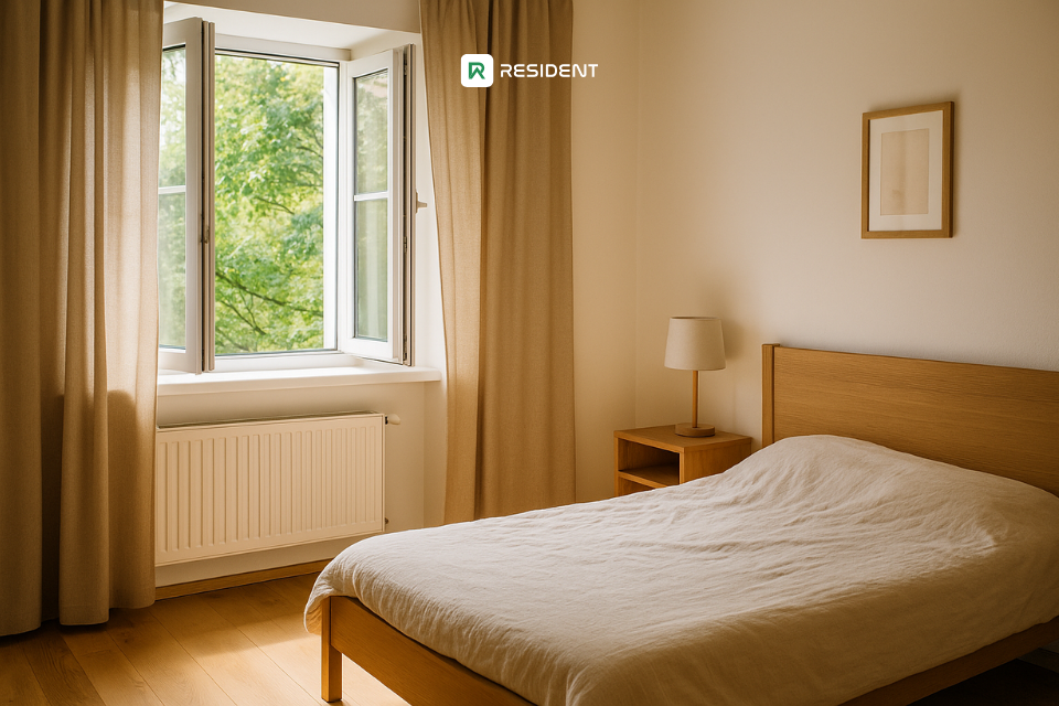 Tận dụng ánh sáng và gió tự nhiên để tiết kiệm điện khi ở trọ