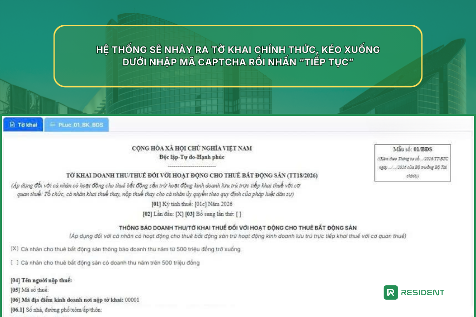 Bước 8: Kiểm tra và nộp tờ khai