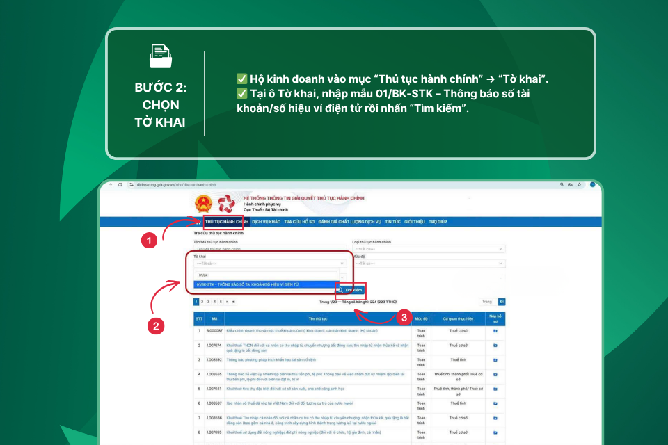Bước 1: Đăng nhập vào Cổng Dịch vụ công của Tổng cục Thuế