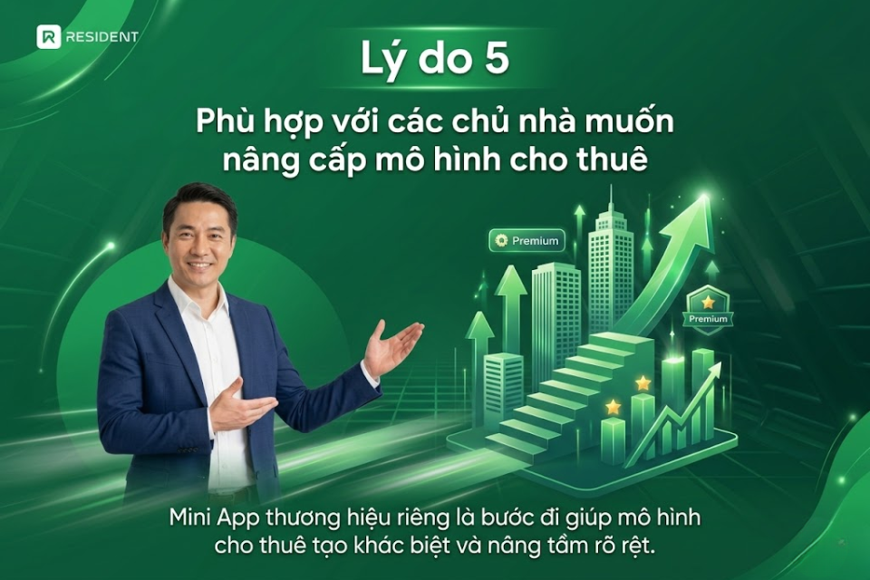 Phù hợp với chủ nhà muốn nâng cấp mô hình cho thuê