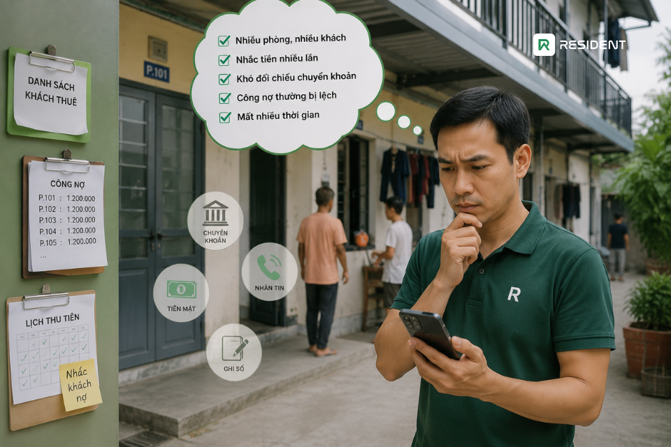 Khi nào chủ trọ nên thay đổi cách thu tiền phòng?