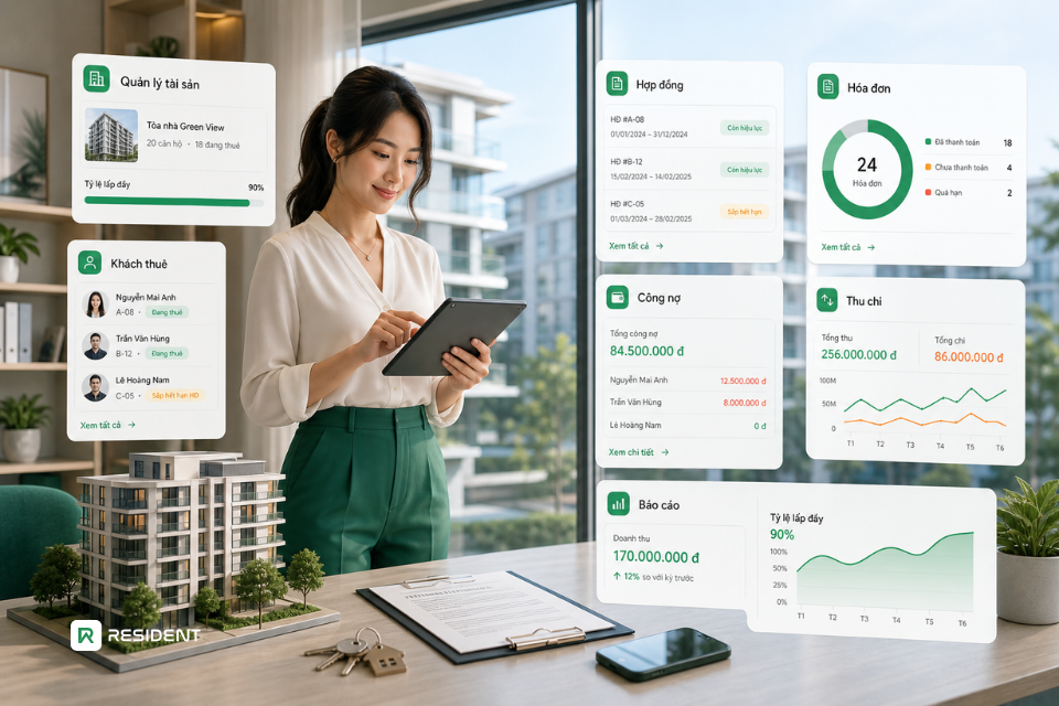 Phần mềm quản lý BĐS cho thuê cần có những tính năng gì?